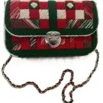 11" Christmas Colored Crossbody Purse