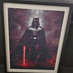 Framed Diamond Art Villain Painting - 16x20